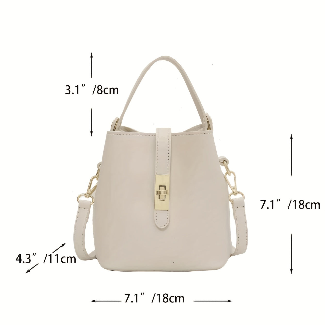 Mini Crossbody Bucket Bag