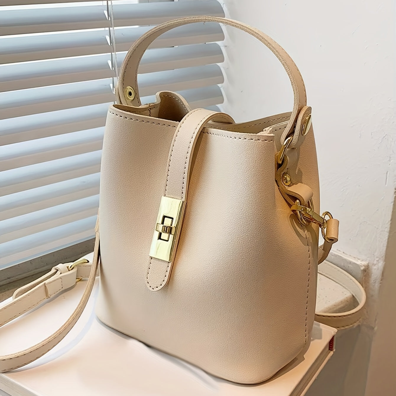 Mini Crossbody Bucket Bag