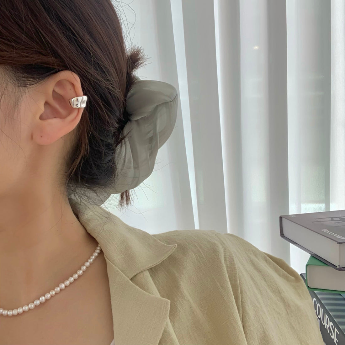 Simple Thick Ear Cuff - MARMELO USA