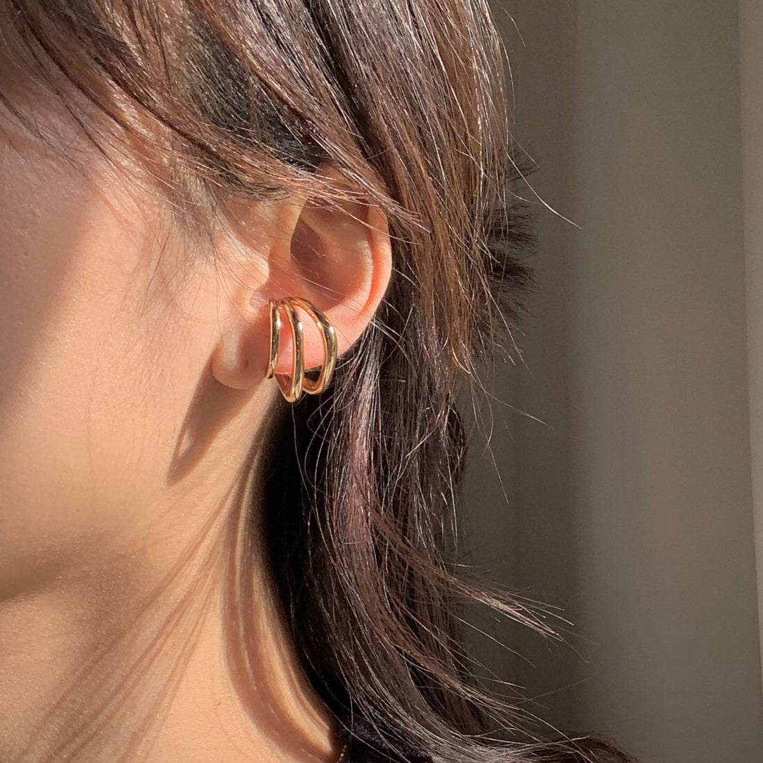 Chunky Triple Ear Cuff - MARMELO USA