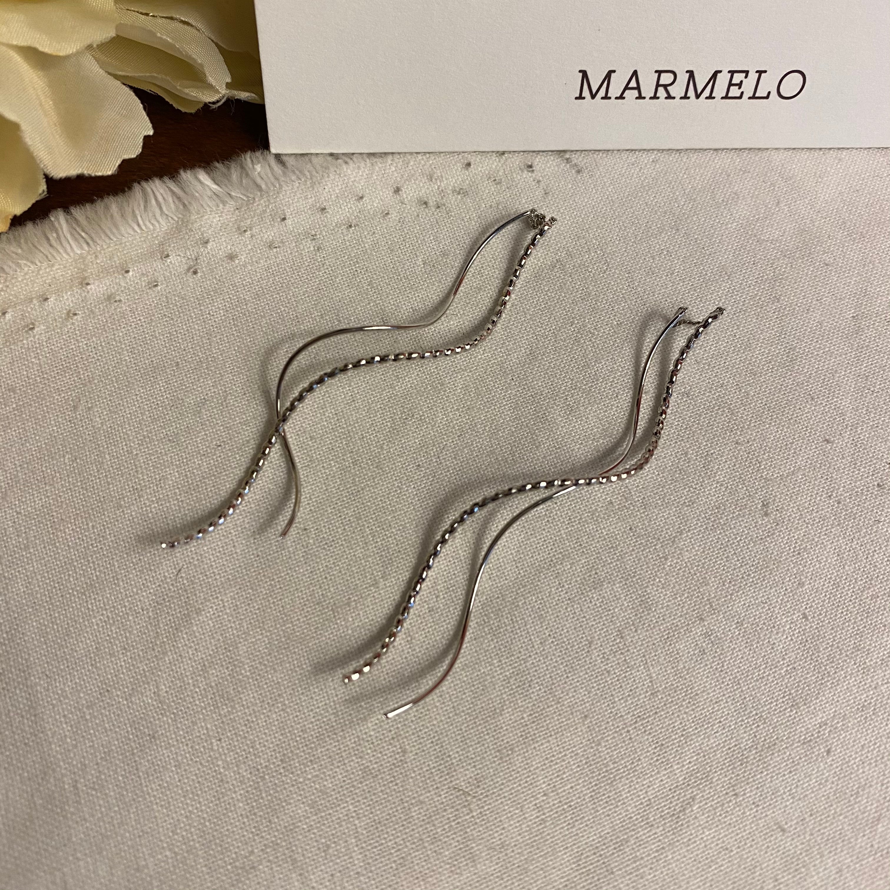 Stunning Spiral Threader earrings - MARMELO USA