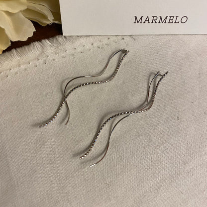 Stunning Spiral Threader earrings - MARMELO USA